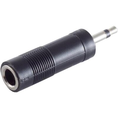 Shiverpeaks S/CONN maximum connectivity Adapter, Klinkenstecker Mono 3,5mm auf Klinkenkupplung Mono 6,3mm (Klinkenadapter), Audio Adapter Shiverpeaks S/CONN maximum connectivity Adapter, Klinkenstecker Mono 3,5mm auf Klinkenkupplung Mono 6,3mm (Klinkenadapter), Audio Adapter