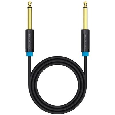 Vention 6,35 mm TS Audiokabel 5 m - Audiodose Vention 6,35 mm TS Audiokabel 5 m - Audiodose
