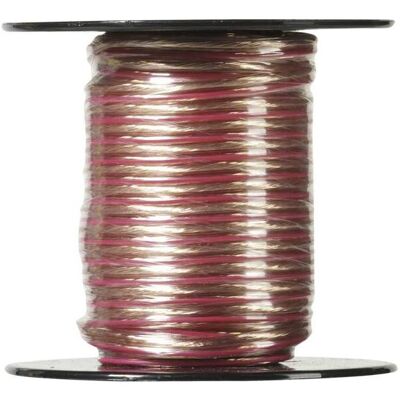 Vivanco Audio 0,75 m2-Kabel (10 m, 0.75 mm²), Lautsprecherkabel, Rot, Kupfer Vivanco Audio 0,75 m2-Kabel (10 m, 0.75 mm²), Lautsprecherkabel, Rot, Kupfer