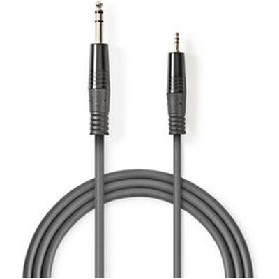 Nedis Audiokabel Stereo 6.35 mm männlich - 3.5 mm männlich (3 m, 6.3mm Klinkenkabel), Audiokabel Nedis Audiokabel Stereo 6.35 mm männlich - 3.5 mm männlich (3 m, 6.3mm Klinkenkabel), Audiokabel