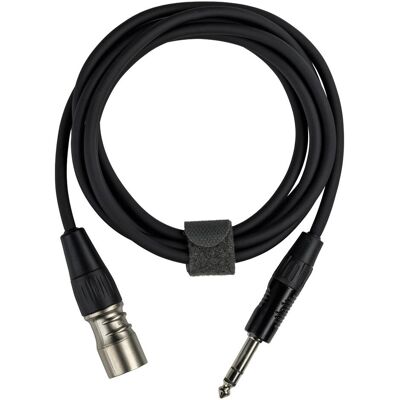 Fuj Tek 6.3 mm TRS to XLR Male Signal Cable, 10 m, Black (10 m, 6.3mm Klinkenkabel, XLR Kabel), Audiokabel Fuj Tek 6.3 mm TRS to XLR Male Signal Cable, 10 m, Black (10 m, 6.3mm Klinkenkabel, XLR Kabel), Audiokabel