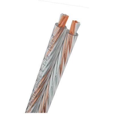 Oehlbach D1C355 Lautsprecherkabel 2 x 6 mm² Transparent 1 St. (4 m, 6 mm²), Lautsprecherkabel, Transparent Oehlbach D1C355 Lautsprecherkabel 2 x 6 mm² Transparent 1 St. (4 m, 6 mm²), Lautsprecherkabel, Transparent
