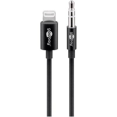 Goobay 3.5mm Klinke – Lightning (1 m, AUX Kabel), Audiokabel Goobay 3.5mm Klinke – Lightning (1 m, AUX Kabel), Audiokabel