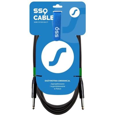 SSQ JMPJMP7 Event - Jack mono prosty 6.3 / Jack mono prosty 6.3 (7 m), Audiokabel SSQ JMPJMP7 Event - Jack mono prosty 6.3 / Jack mono prosty 6.3 (7 m), Audiokabel
