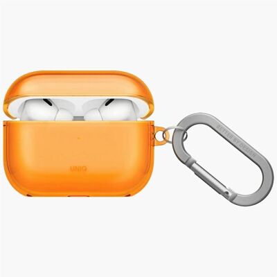 Uniq Etui Glase do AirPods Pro 3 pomarańczowy (Kopfhörer Hülle), Kopfhörertasche + Schutzhülle, Orange Uniq Etui Glase do AirPods Pro 3 pomarańczowy (Kopfhörer Hülle), Kopfhörertasche + Schutzhülle, Orange