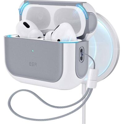 ESR Orbit Hybrid HaloLock AirPods Pro 3 (Ladecase Hülle), Kopfhörertasche + Schutzhülle, Weiss ESR Orbit Hybrid HaloLock AirPods Pro 3 (Ladecase Hülle), Kopfhörertasche + Schutzhülle, Weiss