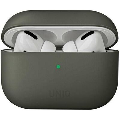 Uniq Unique case Lino AirPods Pro Silicone gray (Kopfhörer Hülle), Kopfhörertasche + Schutzhülle, Grau Uniq Unique case Lino AirPods Pro Silicone gray (Kopfhörer Hülle), Kopfhörertasche + Schutzhülle, Grau
