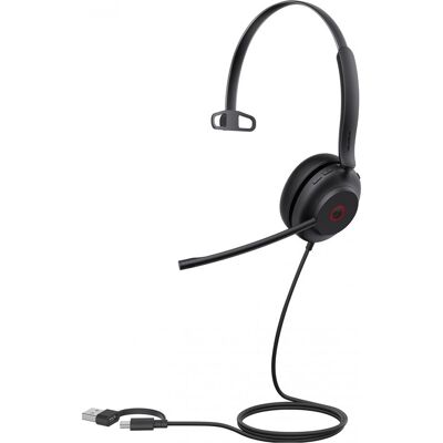 Yealink Headset UH35 Mono Teams USB-C/A (Kabelgebunden, USB-C, Microsoft Teams), Office Headset, Schwarz Yealink Headset UH35 Mono Teams USB-C/A (Kabelgebunden, USB-C, Microsoft Teams), Office Headset, Schwarz