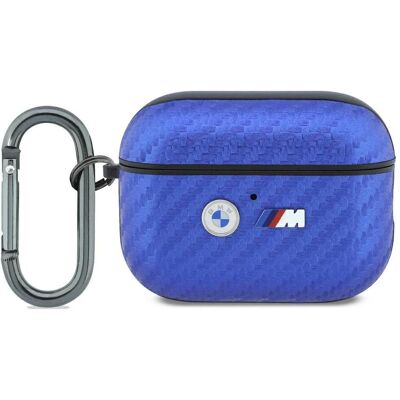 BMW Etui M Carbon Metal Logo do AirPodsPro 3 jasnoniebieski, Kopfhörertasche + Schutzhülle, Blau BMW Etui M Carbon Metal Logo do AirPodsPro 3 jasnoniebieski, Kopfhörertasche + Schutzhülle, Blau