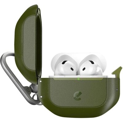 Keybudz ElementProof AirPods 4 Case mit Schloss, Wasserdicht (Kopfhörer Hülle), Kopfhörertasche + Schutzhülle, Grün Keybudz ElementProof AirPods 4 Case mit Schloss, Wasserdicht (Kopfhörer Hülle), Kopfhörertasche + Schutzhülle, Grün