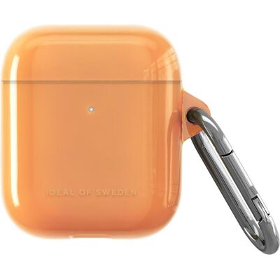 iDeal Of Sweden Airpods laadimiskarbiümbris (1/2 gen) Clear Case, Orange Spritz, Kopfhörertasche + Schutzhülle, Orange, Transparent iDeal Of Sweden Airpods laadimiskarbiümbris (1/2 gen) Clear Case, Orange Spritz, Kopfhörertasche + Schutzhülle, Orange, Transparent