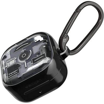 Spigen Ultra Hybrid Zero One Galaxy Buds 4 / Buds 4 Pro (Ladecase Hülle), Kopfhörertasche + Schutzhülle, Schwarz Spigen Ultra Hybrid Zero One Galaxy Buds 4 / Buds 4 Pro (Ladecase Hülle), Kopfhörertasche + Schutzhülle, Schwarz