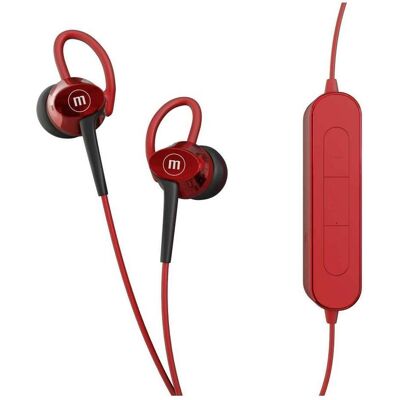 Maxell EB-BTFUS9 Fusion + rote Kopfhörer (ANC, 3.50 h, Kabellos), Kopfhörer, Rot Maxell EB-BTFUS9 Fusion + rote Kopfhörer (ANC, 3.50 h, Kabellos), Kopfhörer, Rot