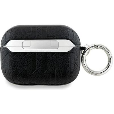 Karl Lagerfeld AirPods Pro 2 Hülle - Monogramm Schwarz - Schutz Karl Lagerfeld AirPods Pro 2 Hülle - Monogramm Schwarz - Schutz