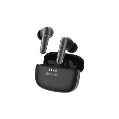 Tracer Słuchawki Słuchawki S2 QUAD MIC ANC TWS BT (ANC, 6 h, Kabellos), Kopfhörer, Schwarz Tracer Słuchawki Słuchawki S2 QUAD MIC ANC TWS BT (ANC, 6 h, Kabellos), Kopfhörer, Schwarz