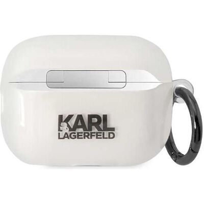 Karl Lagerfeld Airpods Pro 2 Logo NFT Karl Head TPU Case - Kopfhörer Tasche Karl Lagerfeld Airpods Pro 2 Logo NFT Karl Head TPU Case - Kopfhörer Tasche