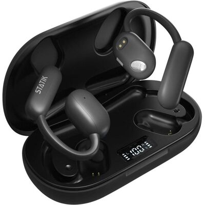 Statik Aktive Open Bluetooth Earbuds - kabellose Kopfhörer (ANC, Kabellos), Kopfhörer, Schwarz Statik Aktive Open Bluetooth Earbuds - kabellose Kopfhörer (ANC, Kabellos), Kopfhörer, Schwarz