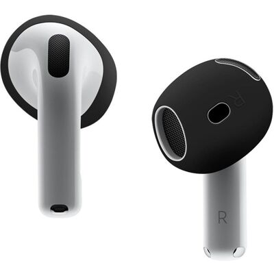 Screenguard Apple AirPods 4 (2024) Liquid Silicone Anti-Slip Ear Tips (Apple AirPods 4), Kopfhörer Ersatzteile, Schwarz Screenguard Apple AirPods 4 (2024) Liquid Silicone Anti-Slip Ear Tips (Apple AirPods 4), Kopfhörer Ersatzteile, Schwarz