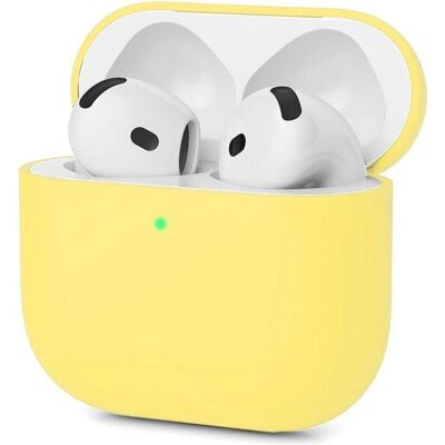 Screenguard Apple AirPods 4 (2024) Hülle (Ladecase Hülle), Kopfhörertasche + Schutzhülle, Gelb Screenguard Apple AirPods 4 (2024) Hülle (Ladecase Hülle), Kopfhörertasche + Schutzhülle, Gelb