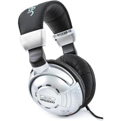 Behringer Hps3000 (Kabelgebunden), Kopfhörer, Silber, Schwarz Behringer Hps3000 (Kabelgebunden), Kopfhörer, Silber, Schwarz