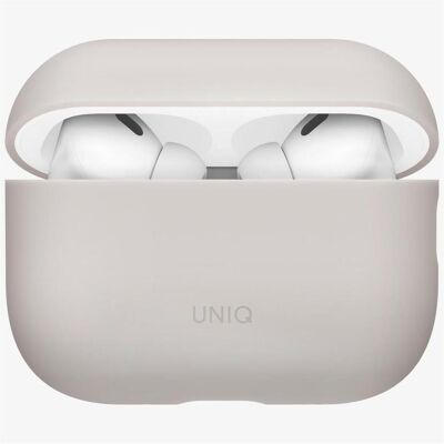 Uniq Case Lino for AirPods Pro 3 gen Silicone beige (Kopfhörer Hülle), Kopfhörertasche + Schutzhülle, Beige Uniq Case Lino for AirPods Pro 3 gen Silicone beige (Kopfhörer Hülle), Kopfhörertasche + Schutzhülle, Beige