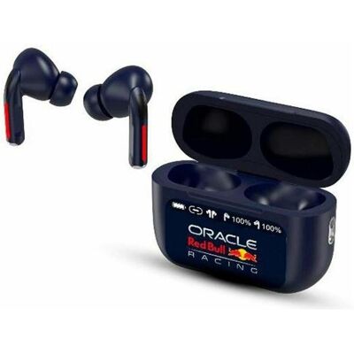 Universal Textiles Oracle Red Bull Racing EB110 True-Wireless In-Ear Kopfhörer mit Active Noise (4 h, Kabellos), Kopfhörer, Schwarz Universal Textiles Oracle Red Bull Racing EB110 True-Wireless In-Ear Kopfhörer mit Active Noise (4 h, Kabellos), Kopfhörer, Schwarz