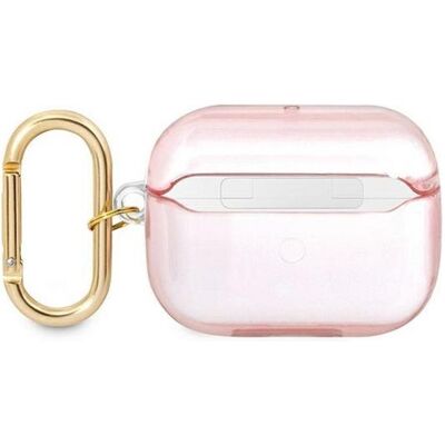 Guess AirPods Pro Pink Hülle - Strap Collection - Kopfhörer Schutz Guess AirPods Pro Pink Hülle - Strap Collection - Kopfhörer Schutz