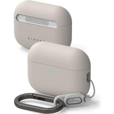 Ringke Apple AirPods Pro 3 Hülle (Kopfhörer Hülle), Kopfhörertasche + Schutzhülle, Beige Ringke Apple AirPods Pro 3 Hülle (Kopfhörer Hülle), Kopfhörertasche + Schutzhülle, Beige