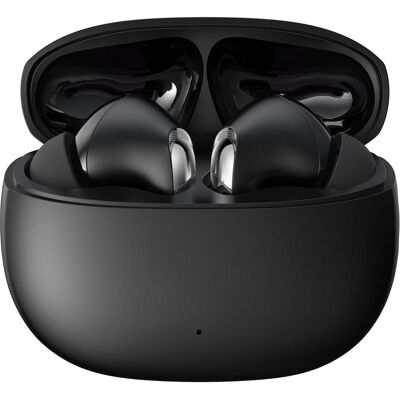 Joyroom JR-FN1 Funpods Series Wireless Headphones (black) (ANC, 7 h, Kabelgebunden, Kabellos), Kopfhörer, Schwarz Joyroom JR-FN1 Funpods Series Wireless Headphones (black) (ANC, 7 h, Kabelgebunden, Kabellos), Kopfhörer, Schwarz