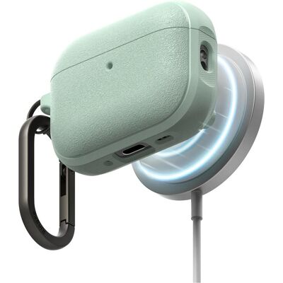 Ringke Onyx Magnetic Magsafe Apple Airpods Pro 3 Mint (Ladecase Hülle), Kopfhörertasche + Schutzhülle, Grün Ringke Onyx Magnetic Magsafe Apple Airpods Pro 3 Mint (Ladecase Hülle), Kopfhörertasche + Schutzhülle, Grün