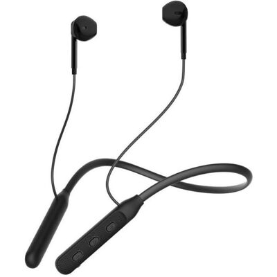 Devia Bluetooth Kopfhörer Kintone Neck schwarz (8 h, Kabellos), Kopfhörer, Schwarz Devia Bluetooth Kopfhörer Kintone Neck schwarz (8 h, Kabellos), Kopfhörer, Schwarz