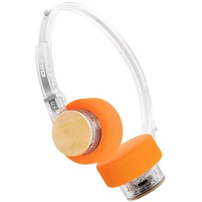 FiiO EH11 (Keine Geräuschunterdrückung, 27 h, Kabellos), Kopfhörer, Orange, Transparent FiiO EH11 (Keine Geräuschunterdrückung, 27 h, Kabellos), Kopfhörer, Orange, Transparent