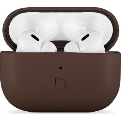 Decoded Lederhülle AirPods Pro 3 Aircase elegant (Kopfhörer Hülle), Kopfhörertasche + Schutzhülle, Braun Decoded Lederhülle AirPods Pro 3 Aircase elegant (Kopfhörer Hülle), Kopfhörertasche + Schutzhülle, Braun