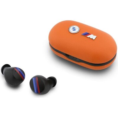 BMW Słuchawki Bluetooth TWS M Metal Logo ENC pomarańczowy (30 h, Kabellos), Kopfhörer, Orange BMW Słuchawki Bluetooth TWS M Metal Logo ENC pomarańczowy (30 h, Kabellos), Kopfhörer, Orange
