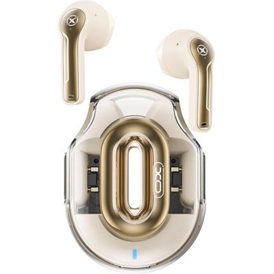 xO Bluetooth-Kopfhörer X43 TWS, beige (6 h, Kabellos), Kopfhörer, Beige xO Bluetooth-Kopfhörer X43 TWS, beige (6 h, Kabellos), Kopfhörer, Beige
