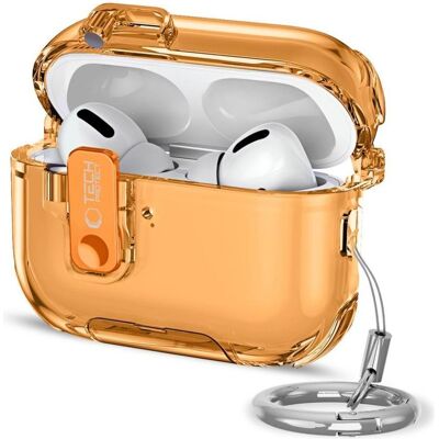 Tech-Protect Bounce Pro Apple Airpods Pro 3 Kosmisches Orange (Kopfhörer Hülle), Kopfhörertasche + Schutzhülle, Orange Tech-Protect Bounce Pro Apple Airpods Pro 3 Kosmisches Orange (Kopfhörer Hülle), Kopfhörertasche + Schutzhülle, Orange