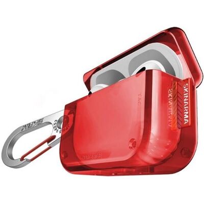 Skinarma case Saido AirPods Pro 2 red (Kopfhörer Hülle), Kopfhörertasche + Schutzhülle, Rot Skinarma case Saido AirPods Pro 2 red (Kopfhörer Hülle), Kopfhörertasche + Schutzhülle, Rot