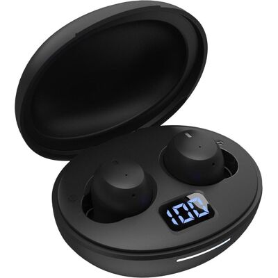White Shark Wireless headphones GEB-TWS-02 Vortex Black (3.50 h, Kabellos), Kopfhörer, Schwarz White Shark Wireless headphones GEB-TWS-02 Vortex Black (3.50 h, Kabellos), Kopfhörer, Schwarz