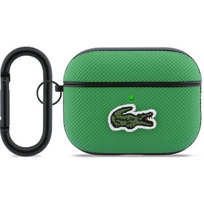 Lacoste Case Petit Pique Croc Logo for AirPods Pro 3 green (Kopfhörer Hülle), Kopfhörertasche + Schutzhülle, Grün Lacoste Case Petit Pique Croc Logo for AirPods Pro 3 green (Kopfhörer Hülle), Kopfhörertasche + Schutzhülle, Grün