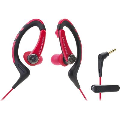 Audio-Technica ATH-SPORT1 (Kabelgebunden), Kopfhörer, Rot, Schwarz Audio-Technica ATH-SPORT1 (Kabelgebunden), Kopfhörer, Rot, Schwarz