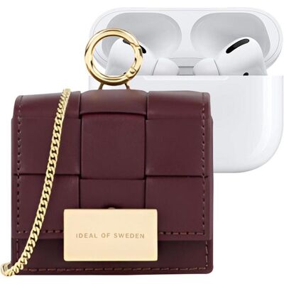 iDeal Of Sweden Braided Mini-Tasche (Kopfhörer Tasche), Kopfhörertasche + Schutzhülle, Rot iDeal Of Sweden Braided Mini-Tasche (Kopfhörer Tasche), Kopfhörertasche + Schutzhülle, Rot