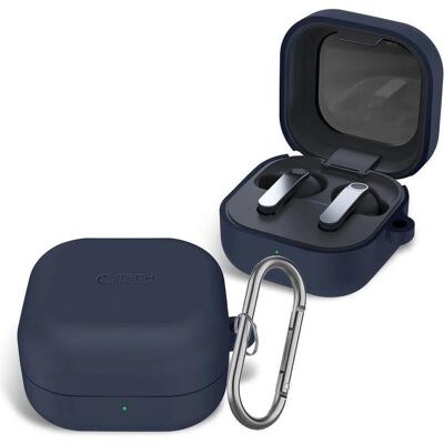 Tech-Protect Silikon-Haken Samsung Galaxy Buds 4 / 4 Pro Navy Blau (Kopfhörer Hülle), Kopfhörertasche + Schutzhülle, Blau Tech-Protect Silikon-Haken Samsung Galaxy Buds 4 / 4 Pro Navy Blau (Kopfhörer Hülle), Kopfhörertasche + Schutzhülle, Blau