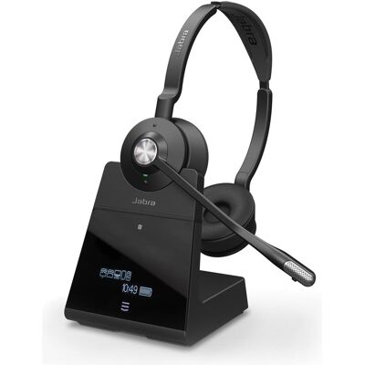 Jabra Engage 75 Stereo (Kabellos, USB-A, Skype), Office Headset, Schwarz Jabra Engage 75 Stereo (Kabellos, USB-A, Skype), Office Headset, Schwarz