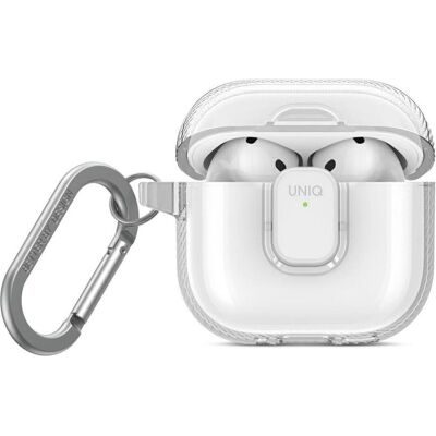 Uniq Case Glase Pro for AirPods 4 Lock Case transparent (Kopfhörer Hülle), Kopfhörertasche + Schutzhülle, Transparent Uniq Case Glase Pro for AirPods 4 Lock Case transparent (Kopfhörer Hülle), Kopfhörertasche + Schutzhülle, Transparent