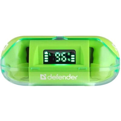 Defender TWINS 916 Kabellose In-Ear-Kopfhörer - Stereo, 4h, Grün Defender TWINS 916 Kabellose In-Ear-Kopfhörer - Stereo, 4h, Grün