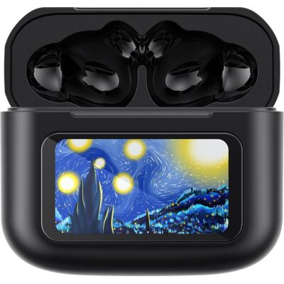 Havit - Wireless Earbuds (TW956) - Bluetooth 5.4, with Microphone, TWS, ANC, Type-C, 500mAh - Black (ANC, 7 h, Kabellos), Kopfhörer, Schwarz Havit - Wireless Earbuds (TW956) - Bluetooth 5.4, with Microphone, TWS, ANC, Type-C, 500mAh - Black (ANC, 7 h, Kabellos), Kopfhörer, Schwarz