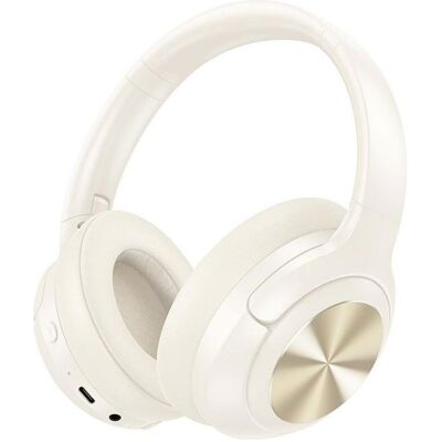 Hoco Wireless headphones wireless headphones bluetooth ANC W54 milky white (ANC, 30 h, Kabellos), Kopfhörer, Weiss Hoco Wireless headphones wireless headphones bluetooth ANC W54 milky white (ANC, 30 h, Kabellos), Kopfhörer, Weiss