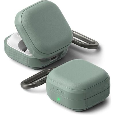 Ringke Onyx Magnetisch Magsafe Galaxy Buds 4 / 4 Pro (Ladecase Hülle), Kopfhörertasche + Schutzhülle, Grün Ringke Onyx Magnetisch Magsafe Galaxy Buds 4 / 4 Pro (Ladecase Hülle), Kopfhörertasche + Schutzhülle, Grün