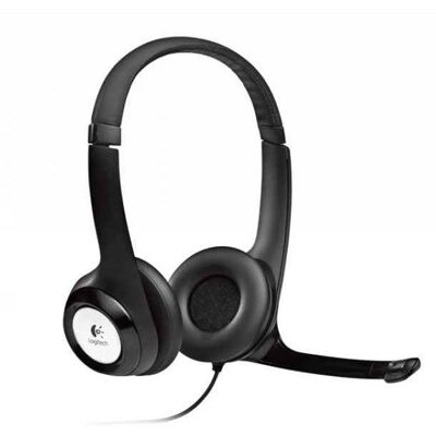 Logitech H390 (Kabelgebunden, USB-A), Office Headset, Schwarz Logitech H390 (Kabelgebunden, USB-A), Office Headset, Schwarz