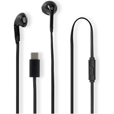Nedis HPWD4024BK (Kabelgebunden), Kopfhörer, Schwarz Nedis HPWD4024BK (Kabelgebunden), Kopfhörer, Schwarz